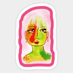 Demi Sticker